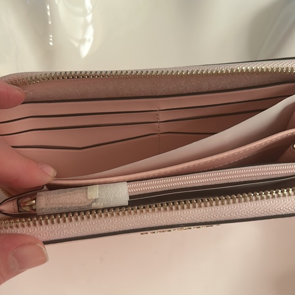 New Kate Spade chalk pink continental wallet - Picture 5 of 7